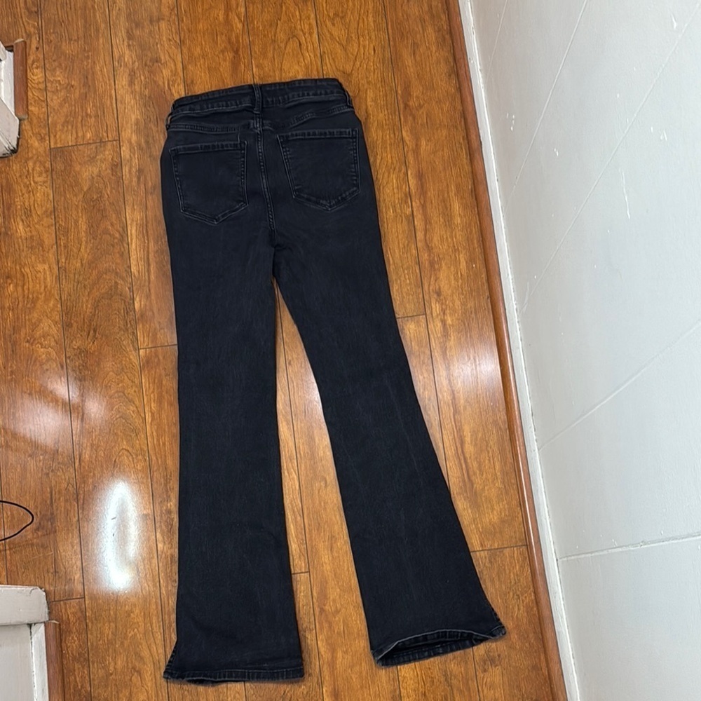 NINE WEST Classic Black Flared Women's Jeans - Picture 2 of 5